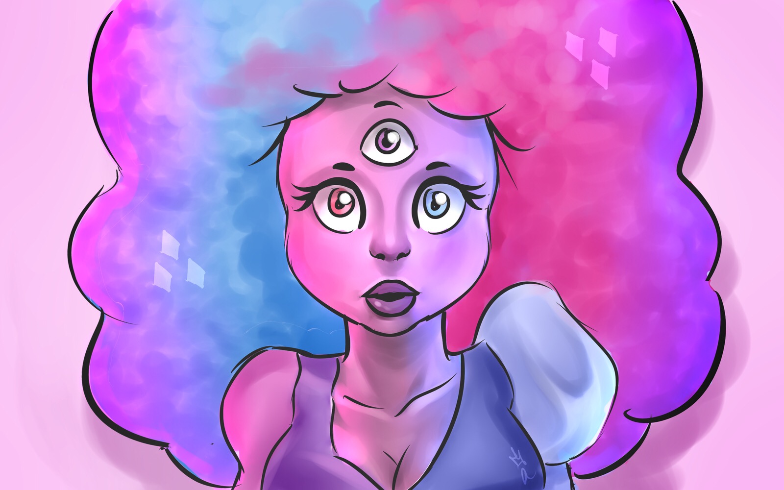 Oh that's Cotton candy garnet . 