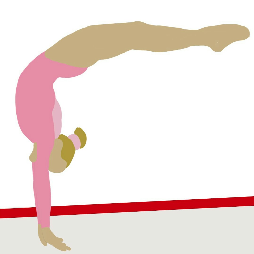 Нарисовать гимнастические упражнения
