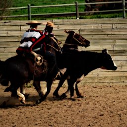 rodeo horses cowboys feast autoctone